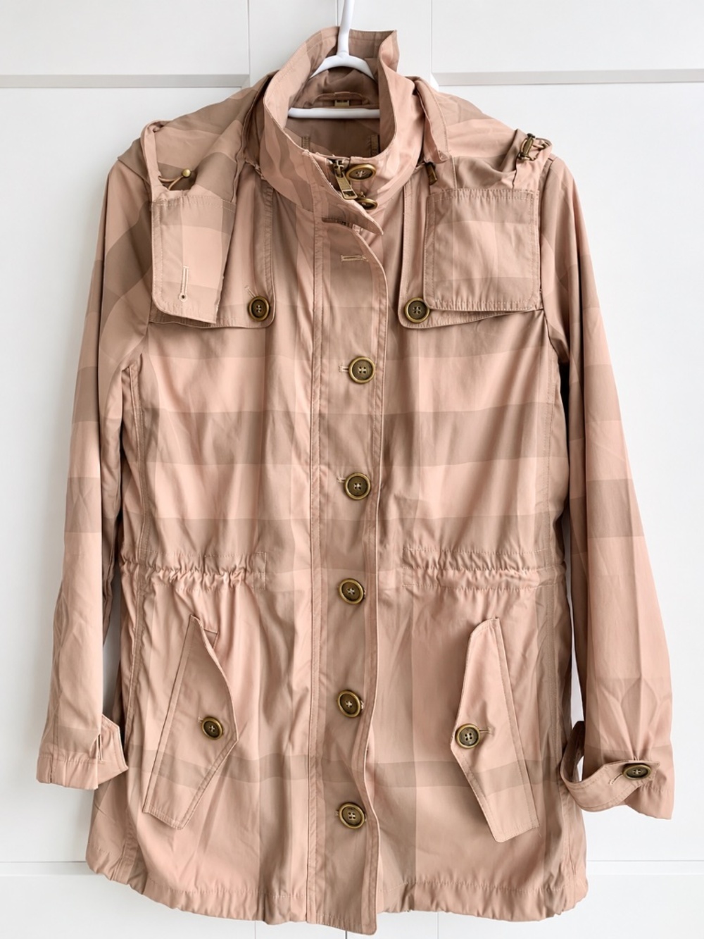 Burberry Brit Trench Coast Size 6 - Picture 2 of 12
